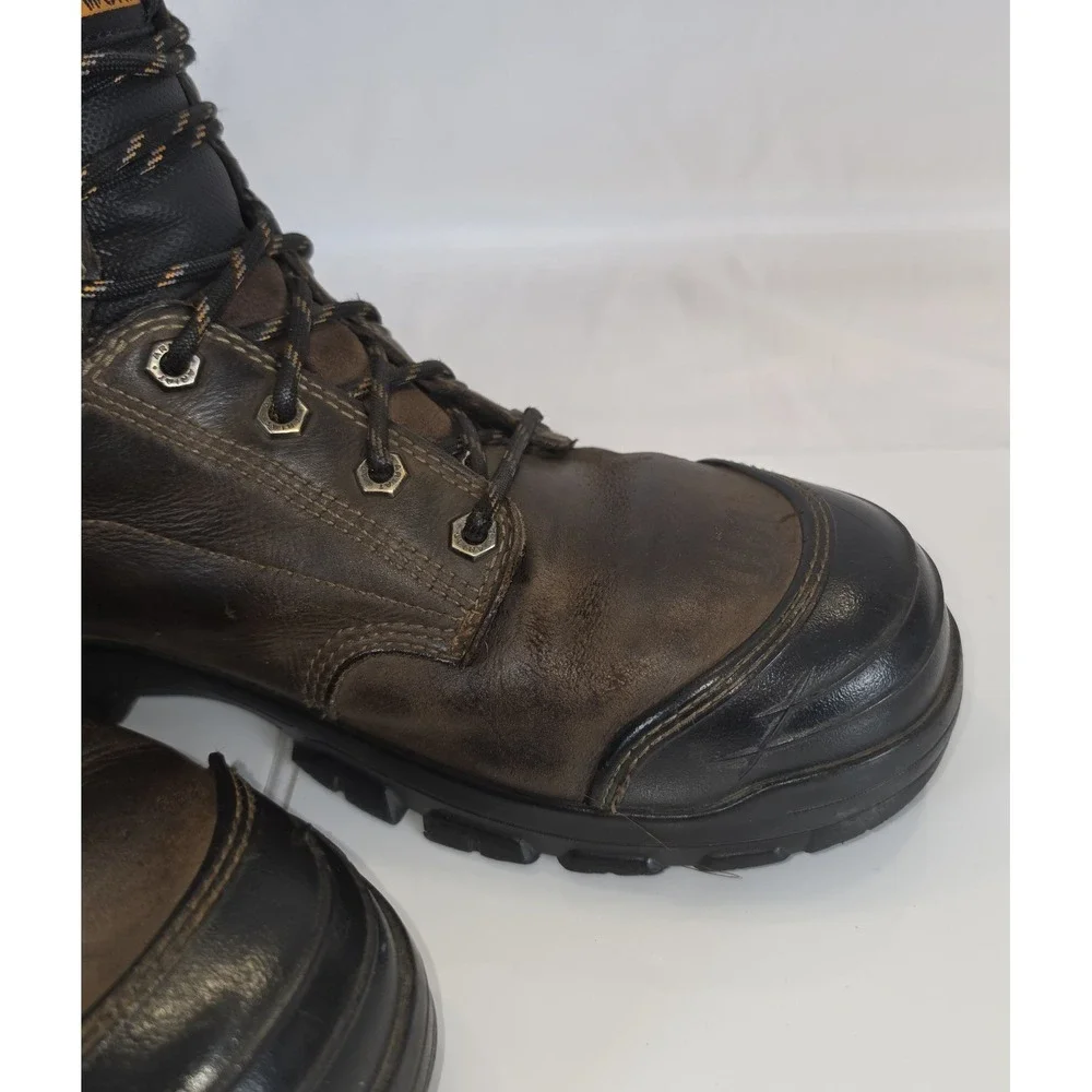 Ariat Treadfast Waterproof Steel Toe Work Boots, Men's Size 11D Freshly Shined
